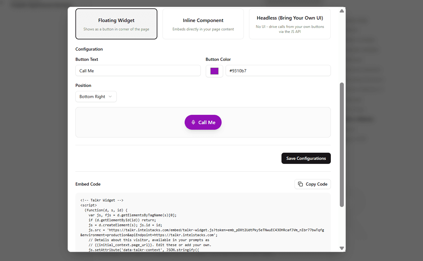 Copy deployment code